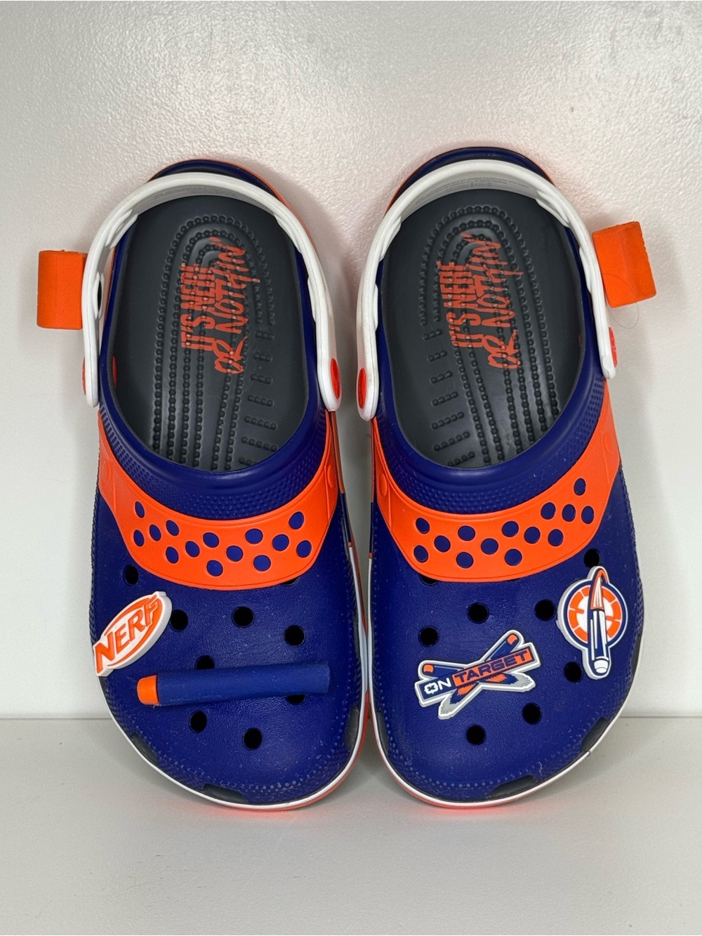 Nerf x Crocs Classic Clogs Men’s Size 6 / Women’s Size 8. Limited Edition.